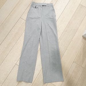 Zara Grey full length trouser pants size XS